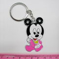 Mickey Mouse Zinc alloy keychain