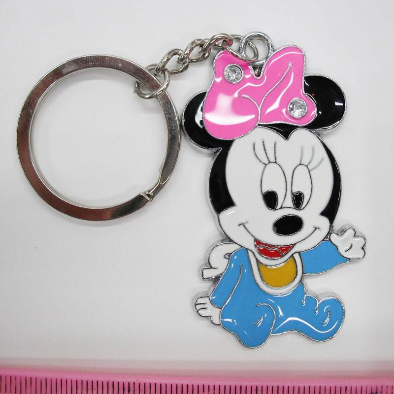 Mickey Mouse Zinc alloy keychain,key ring 3