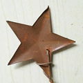 Metal five-pointed star