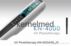 battery operated 311nm UVB lamp comb UV phototherapy for vitiligo psoriasis