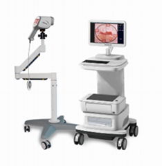 High resolution video colposcope for