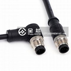 M12 industrial robot aviation plug connector