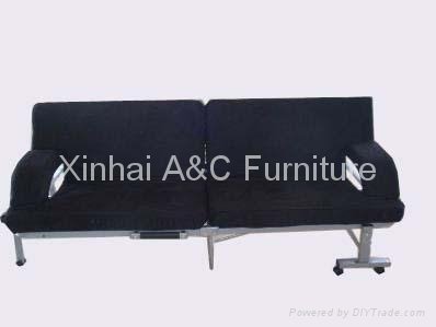 Modern Functional Sofa Bed With Metal Tube 5