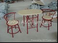 Modern Metal Bistro Set 4