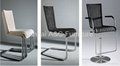 Modern Folding Chair WIth PU 4