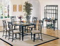 Modern Dining Table Set With 6 Pcs Chairs 3