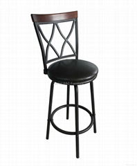 Metal Swivel Barstool