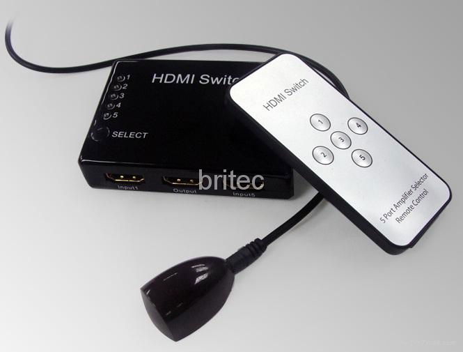 5ports HDMI Switcher HDMI Selector 