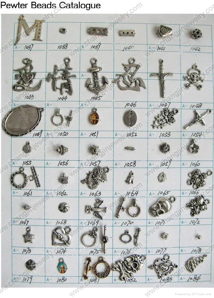 WHOLESALE! Assorted Tibetan silver Charms Beads Pendants A1037-1294