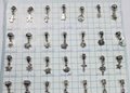 WHOLESALE! Assorted Antiqued silver key charm bail &charm  2