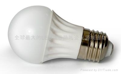 LED陶瓷灯泡E27B-3W