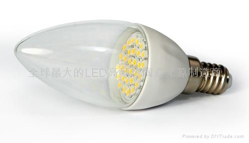 LED陶瓷蜡烛灯泡E14B-1.5W