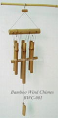 Bamboo wind chimes