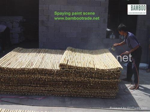 Bamboo Folding Fence with lacquer 3