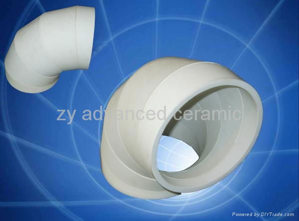 Wear Resistant Alumina  Lined Elbows For Material Handling