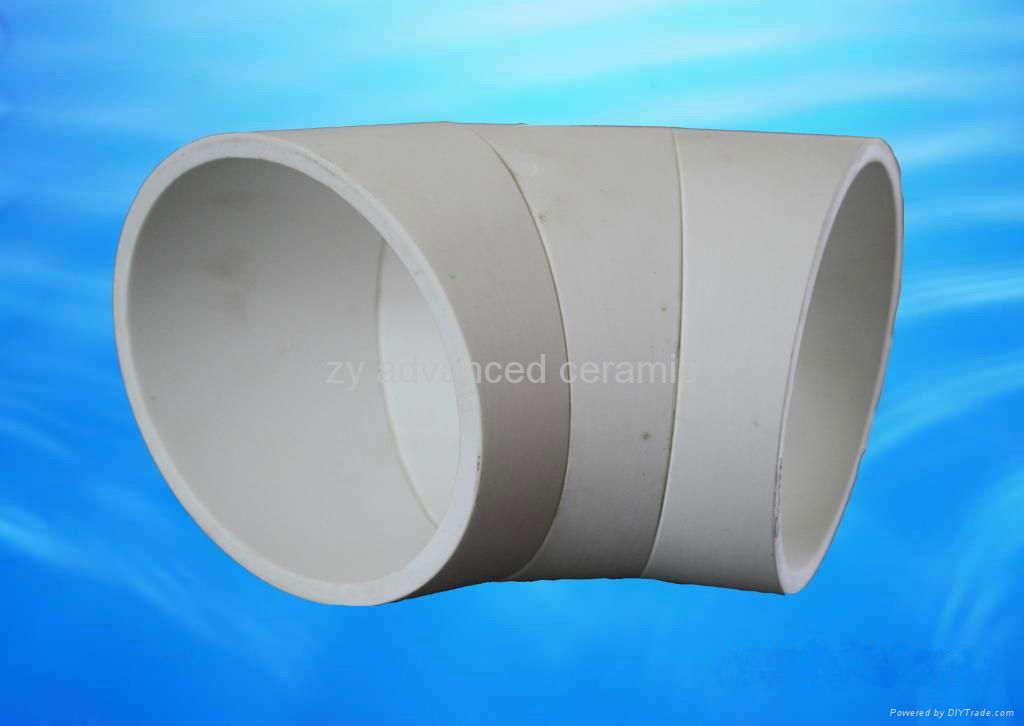 Wear Resistant Alumina  Lined Elbows For Material Handling 2