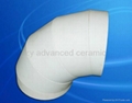 Wear Resistant Alumina  Lined Elbows For Material Handling 3