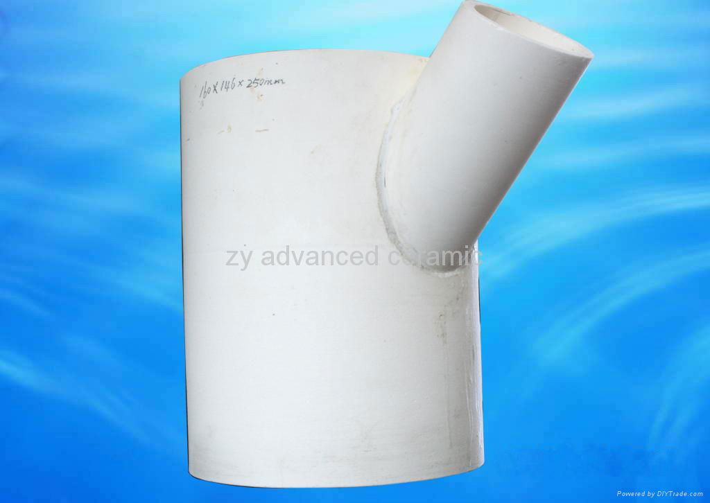 Integrated Alumina Ceramic Lined Tees 5