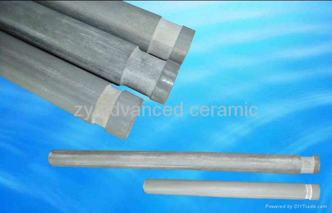 Silicon Nitride Bond Silicon Carbide Thermocouple Protection Tubes