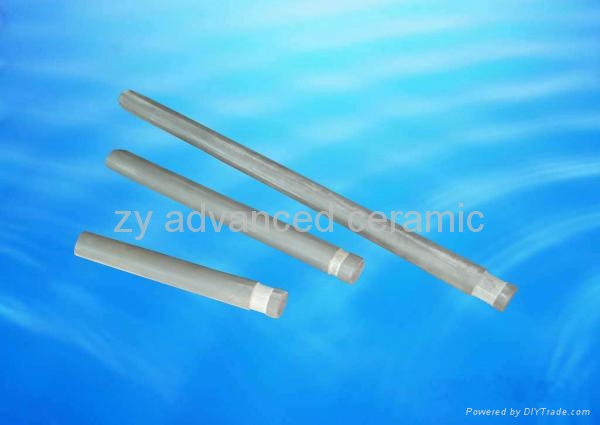 Silicon Nitride Bond Silicon Carbide Thermocouple Protection Tubes 4