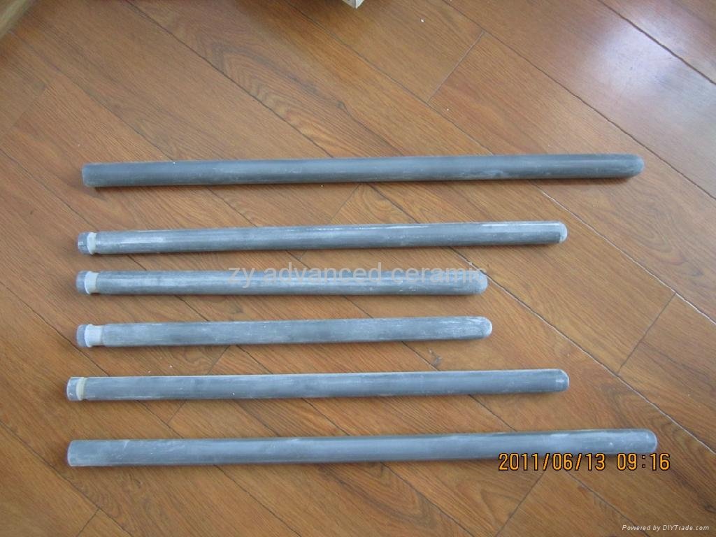 Si3N4 Bond SiC Thermocouple Protection Sheaths Using In Moten Metals 2