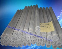  NSiC Heat Exchanger Tubes For  Molten Alumiunum