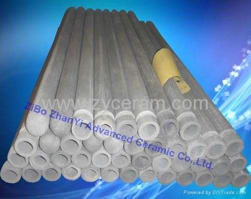 NSiC Thermocouple Protective Tubes For Molten AL