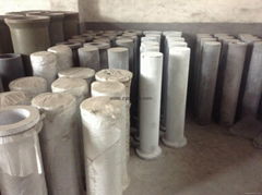 Si3N4 Bond SiC Heating protection tube for liquid aluminum