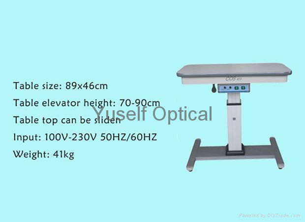 Electric table cos430- Two instruments motorized power table 2