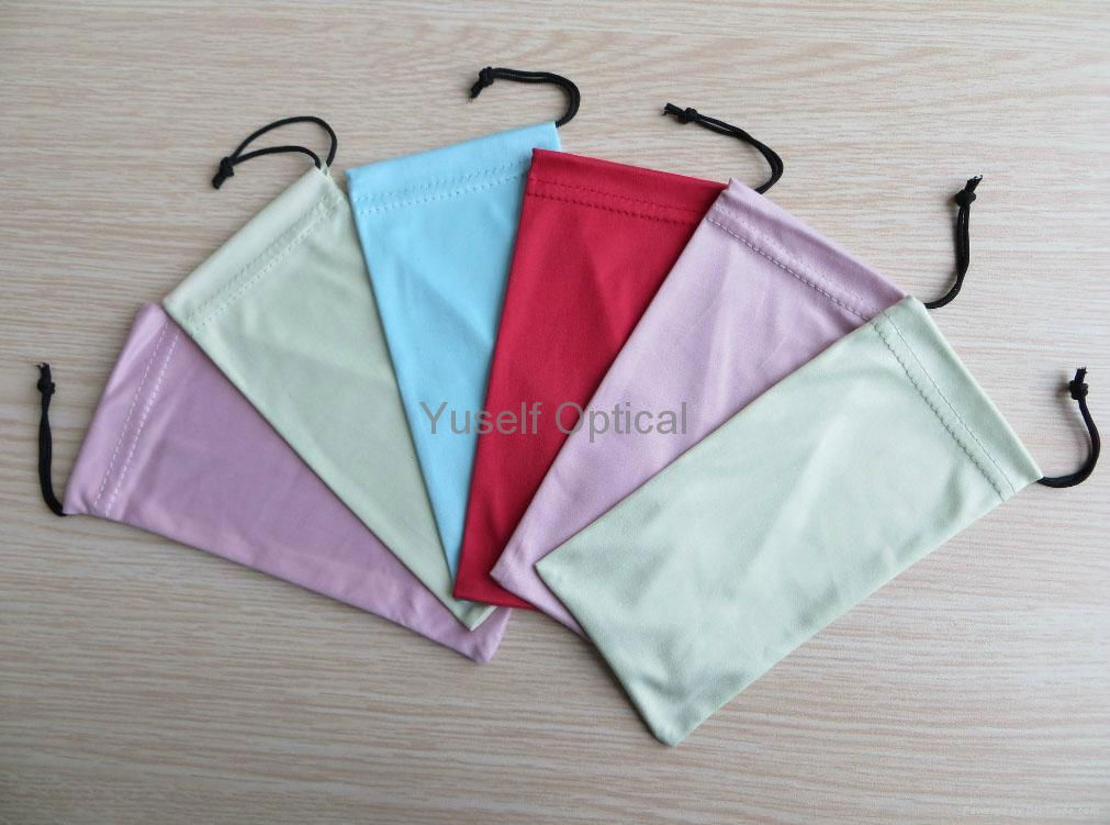 Microfiber Eyeglass/Sunglass Pouch/Bag in Heat Transfer Printing with DoublePull 5