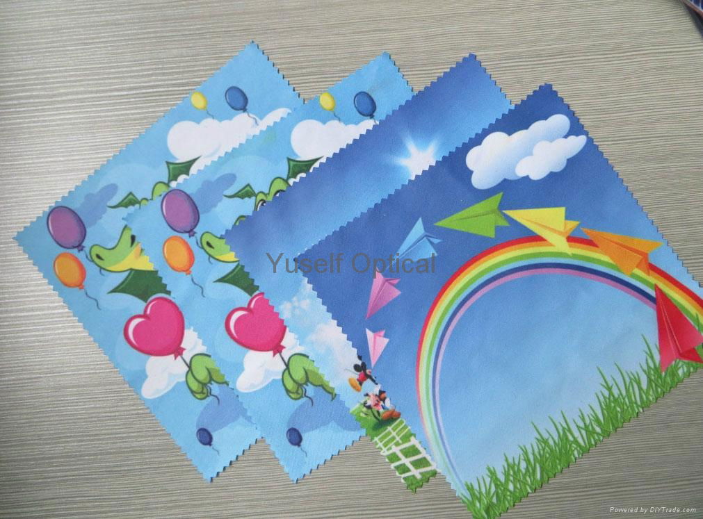 Ophthalmic Instrument Cleaning Cloth Digital printing embossed print silk print 2
