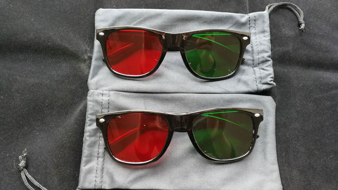 Red/Green goggle