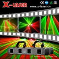 Hot selling four heads re   reen laser light for DJ nightclub KTV concert 1