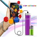 Lipstick portable mobile phone charger 1500-2600mAh power bank 1