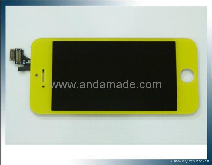 iPhone 5 Assembly LCD Display With Compatible Touch Screen Milticolor screen 4