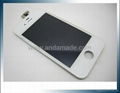 for iphone 4s assembly with LCD display and Touch Screen Black white color  3