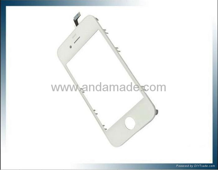 for iPhone 4S replacement touch screen with frame 2