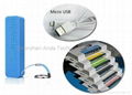 2013 Perfume external battery harga power bank 800--2600mAh optional 3