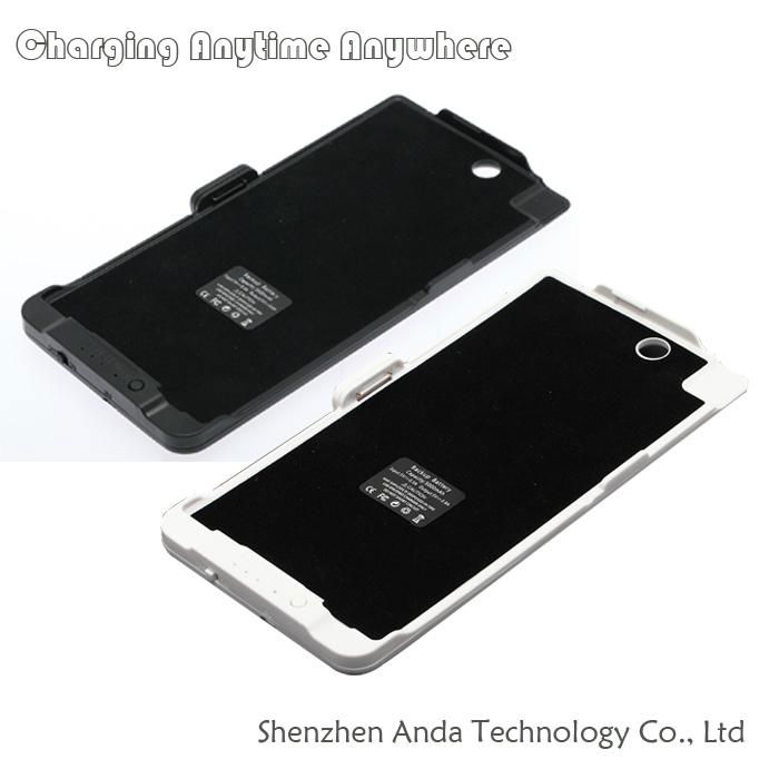 5000mAh External Backup Battery Case for Sony Xperia Z ...