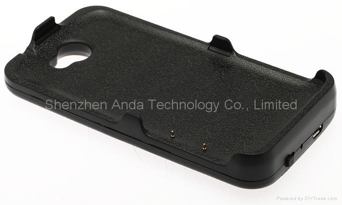 External Battery Case for HTC One X S720e 3500mAh outer backup charger 4