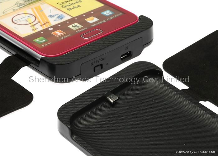 3200mAh External Backup Battery Charger Case for Samsung Galaxy Note i9220 N7000 5