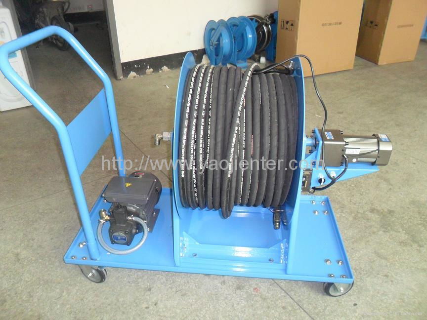 Electric motor hose reels 4