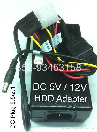 Harddisk AC power adaptor 3