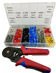 1200pcs Insulated Non-Insulated Wire Connector Terminal Kit