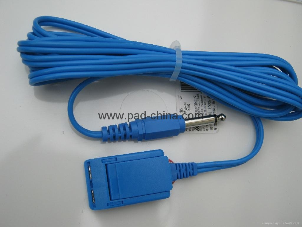 ESU plate connecting cables