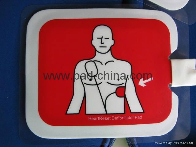 Defibrillator,Defibillation Pad Def ground plate with cable 3