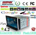 android 4.2 car tablet for car DVD player with main unit of Win CE 6.0 OS 1