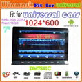 android 4.2 car tablet for car DVD player with main unit of Win CE 6.0 OS 3