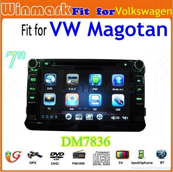 Android Car DVD Player for VW Passat with detachable tablet 2