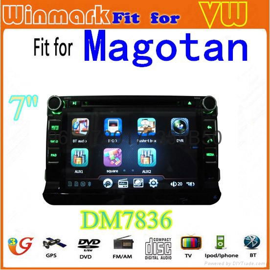 Android Car DVD Player for VW Passat with detachable tablet 3